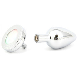 Generique Plug bijou Light Colour M 7.5 x 3.3 cm
